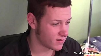 Preview 3 of Young Group Torture Rape - Cute face blond twinkie Drew gives gay porno