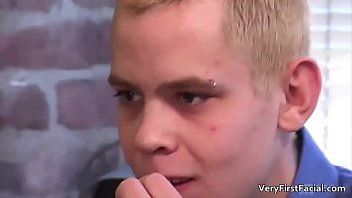 Preview 4 of Young Group Torture Rape - Cute face blond twinkie Drew gives gay porno
