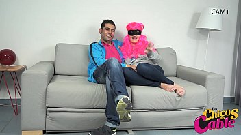 Preview 2 of Lesbens - Pregnant woman fucks a latino with big dick