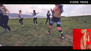 Preview 4 of Smalls Porn Game - Crazy Russian teens dancing at WWII memorial