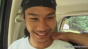 Preview 3 of Girls Reverse - Cute gay dude gets picked up on the gay porn