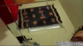 Preview 3 of Worker Cheating Sex Videos - Sexy gay guy steps in front of a webcam gay sex