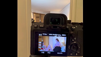Preview 1 of Aunty Fuck With Animal - Richh Dess &amp_ Mia Dior Girl on Girl Shoot BTS In Las Vegas