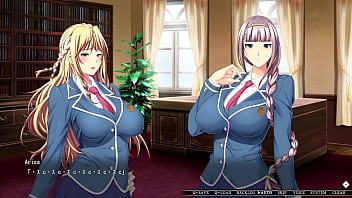 Preview 2 of Komol Ja Xx - Kyonyuu Reijo MC Gakuen Part 9 Arisa Route 1
