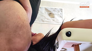 Preview 3 of Xsislove Com - Wife gives double blowjob with cum in mouth. Threesome. Part 2. Ep 1213