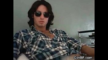 Preview 3 of Big Blonde Porn Video - Horny amateur guys jerking off gay video