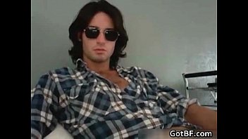 Preview 1 of Big Blonde Porn Video - Horny amateur guys jerking off gay video