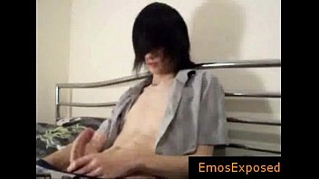 Preview 4 of Mom Schlepping - Gay emo growing his dick for webcam gays