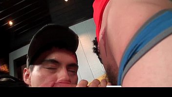 Preview 1 of Asian Rape Spy - Long haired dude gets big fucking hardon gay boys