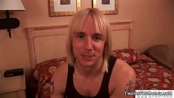 Preview 2 of Mom 3 Pal Xxx - Cute blonde gay guy gets naked gay sex