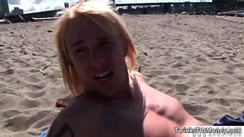 Preview 1 of Mom 3 Pal Xxx - Cute blonde gay guy gets naked gay sex