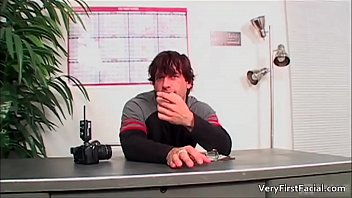 Preview 1 of Sani Leaono - Cute gay dude gets naked for the cam gay boys