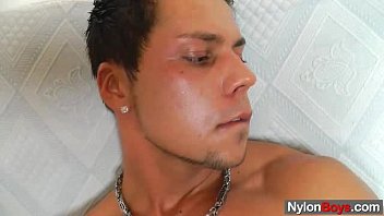 Preview 4 of Urab - Big dick male has on tights