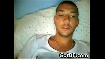 Preview 2 of Couple In Badroom - Horny amateur guys jerking off gays