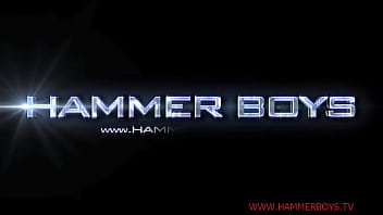 Preview 1 of Lovers Rap - Marek Sika and Janko Hora play with didlo from Hammerboys TV