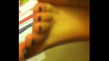 Preview 1 of Grade 10 Giral - Miss black toenails
