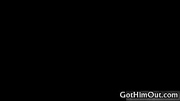 Preview 4 of Amateur Young With Old Guy - Ari Silvio jerking his massive gay cock gay boys