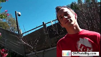Preview 2 of World Largest Vegina - Brice stuffing some big cock in his mouth gay sex