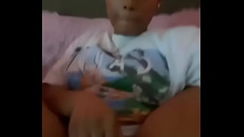 Preview 2 of Korea Mother Sex Son - Young black girl playing with pussy and sucking her toes