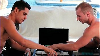 Preview 1 of Aoi 3gp - Two gay hunks Bobby Hart and Randall gay porno