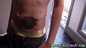 Preview 2 of Nina Hartley Fisted - Solo amateur twink spunks