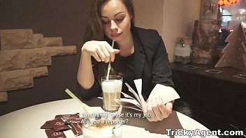 Preview 1 of Spy On Her Changing - Tricky Agent - Stylish cutie Rita Milan who loves cock teen-porn