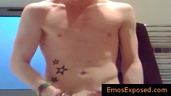 Preview 4 of Big Tits Orgasm Sissy - Lovely gay emo selfshot by emosexposed gays