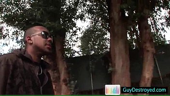 Preview 2 of Jewish Blond Arabs - Dude about to get some black cock gay video