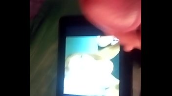 Preview 2 of Pale Chubby Wife Shared - My Hot Cum on that Blonde Doll Face - Hot Cumming Tribute