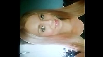 Preview 1 of Pale Chubby Wife Shared - My Hot Cum on that Blonde Doll Face - Hot Cumming Tribute