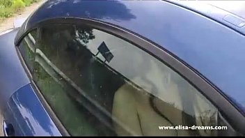 Preview 4 of Janessa Brazil Fuck Machine - Flashing in public and cumshot outdoors