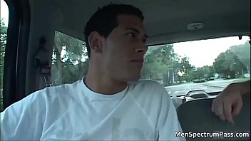 Preview 3 of Out Door Evening - Sexy gay dude sucks dick and gets gay boys