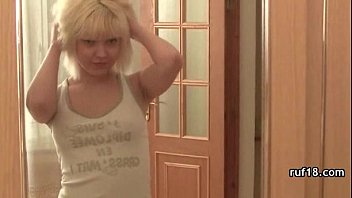 Preview 1 of Xxx Sex Vudeo - Skinny tight teen with big tits banged in her bathroom