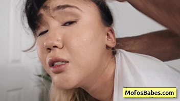 Preview 1 of Tyson Bedford - Tomie Tang,  Charles Dera: Natural busty asian with huge butt get fucked hard from behind and loves it deep