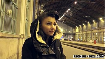 Preview 1 of Local X N Xxx - Cute Czech slut Caprice fucked by stranger dude for money
