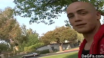 Preview 1 of Sexvix - Dagfs - Dumb Teen Tricked Into Hot Blowjob