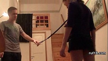 Preview 3 of Caged Husbands - Skinny tight teen with big tits banged in her bathroom