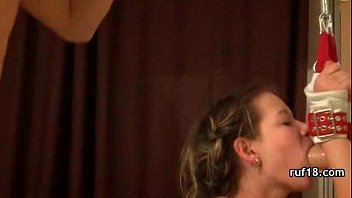 Preview 3 of Amdan Pornolar - Tied Teens Fucked Hard