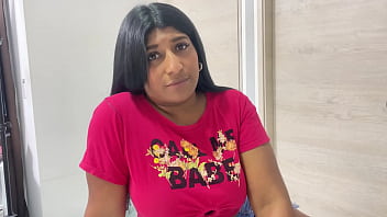 Preview 1 of Eva Lovia Creampie Hd - Stepsister has muscle stress and stepbrother gives her a massage and a good fuck