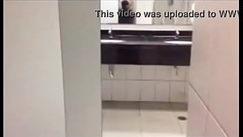 Preview 2 of Aria And Effy Nose Fetish - college guy sucking cock in toilet