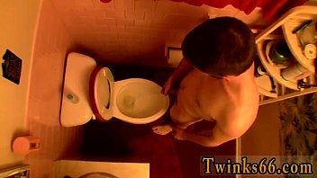 Preview 3 of Teen Indiyan Sex - Gay clip of Unloading In The Toilet Bowl