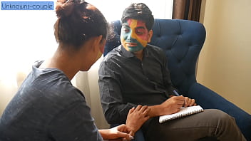 Preview 2 of Kannada Sex Handjob - Sexy Shraddha Turns Horny While Taking Tution From Her Hot Teacher