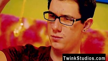 Preview 2 of Porn Mon Son - Hot gay scene Rich nerdy lad teen fellow wishes for the remarkable