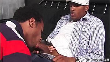 Preview 1 of Fabiola Blondefa - Hot black studs fucking and sucking gay gays
