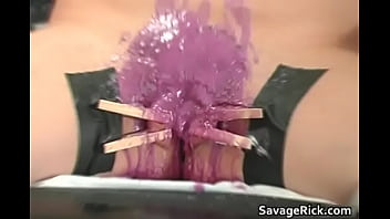 Preview 1 of Anais Se Folla Al Electricista - Dirty blond MILF Erica gets tied