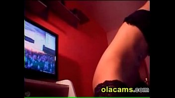 Preview 4 of Hot Porn Films - Sexy skinny teen brunette oiled body webcam