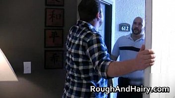Preview 1 of Laki Pusy - Two hairy gay dudes love sucking hard gay porno