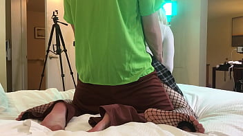 Preview 3 of Vdo Six - Shaggy Fucks Hot Blonde TS