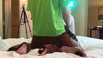 Preview 4 of Vdo Six - Shaggy Fucks Hot Blonde TS