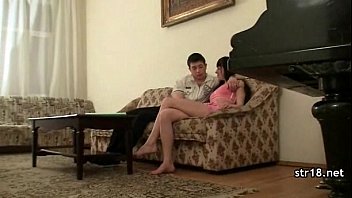 Preview 3 of Nina And Lexington Nude - Teen slut lovin&#039_ the cock